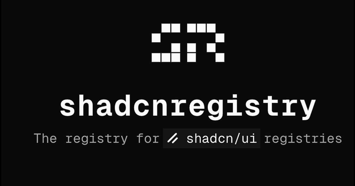 ShadCN Registry